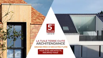 Tuile terre cuite architendance