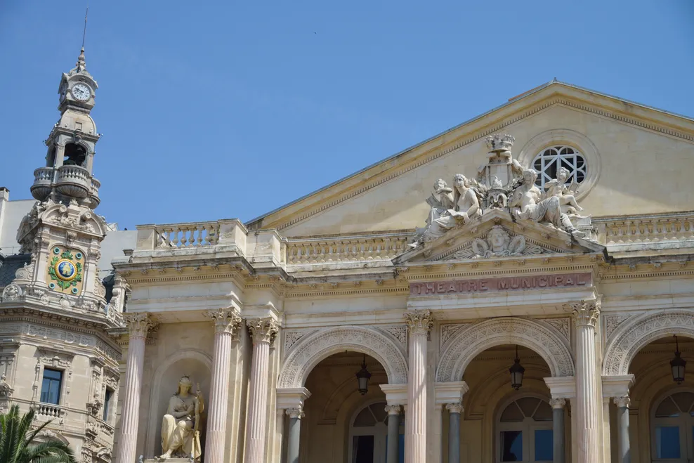 Devanture de l'Opéra de Toulon