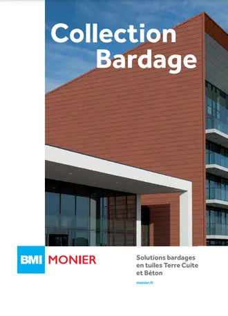 Page de couverture de la documentation commerciale Collection Bardage
