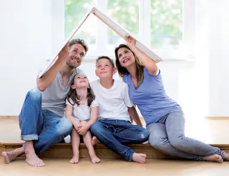 Photo d'une famille