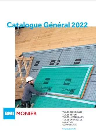 Couverture du catalogue Monier 2022