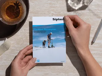 brochure synthétique mockup