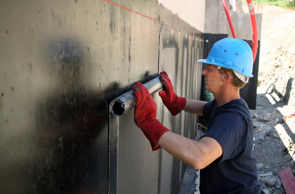 protection des parois enterrés